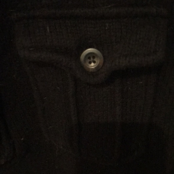 Vintage Gap Quarter Zip Utility Sweater with buttons and 2 front pockets classic - Picture 7 of 10